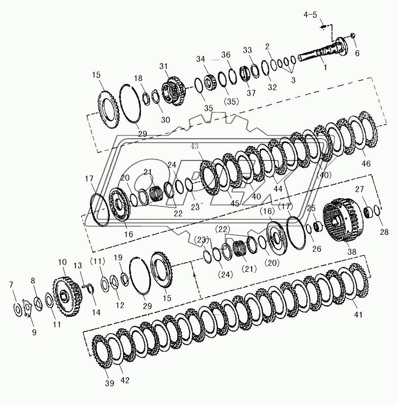 COUPLING CLUTCH 151