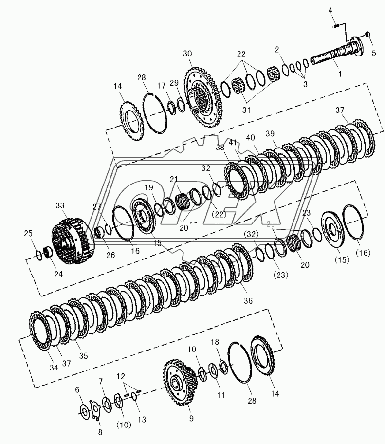COUPLING CLUTCH 152