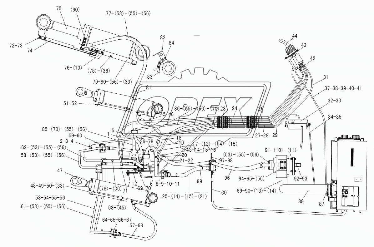 IMPLEMENT HYDRAULIC SYSTEM