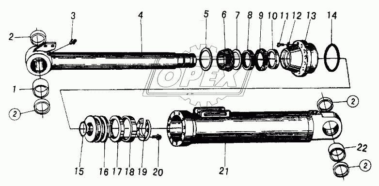 DUMP CYLINDER