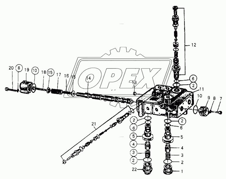MULTIPLEDIRECTIONAL CONTROL VALVE