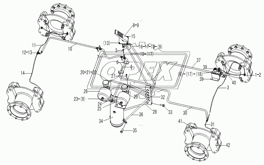 SERVICE BRAKE SYSTEM