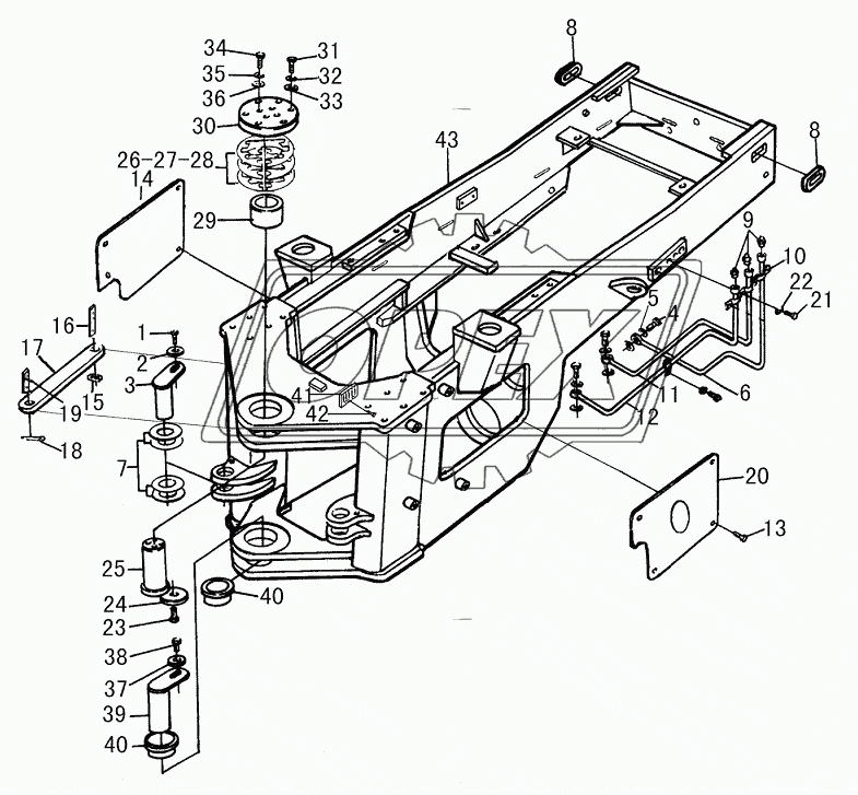 REAR FRAME