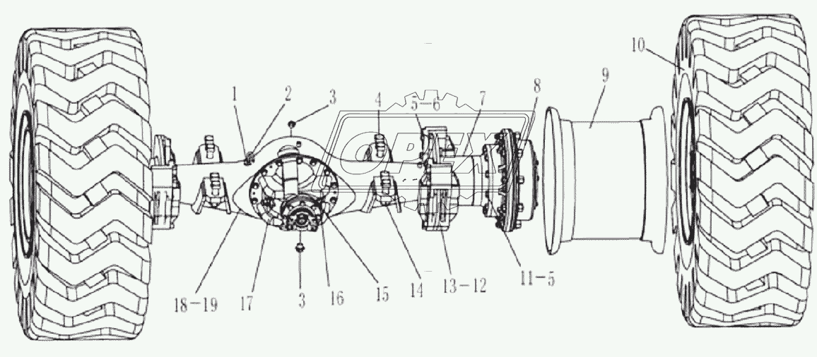 FRONT AXLE ASSEMBLY