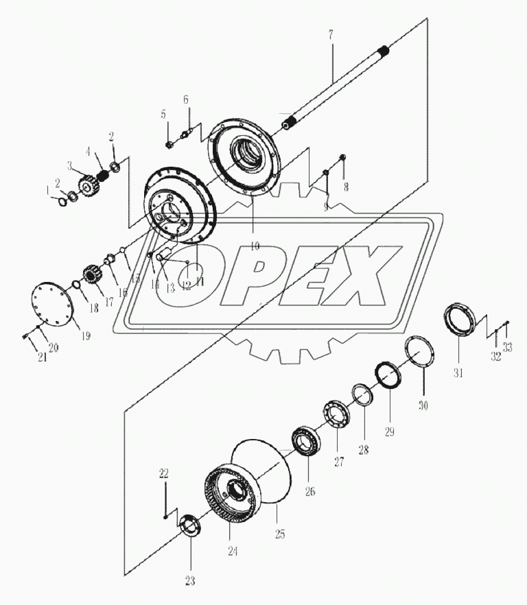 FINAL DRIVE ASSEMBLY