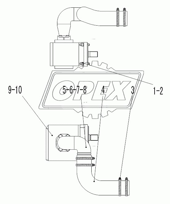 WORKING PUMP ASSEMBLY