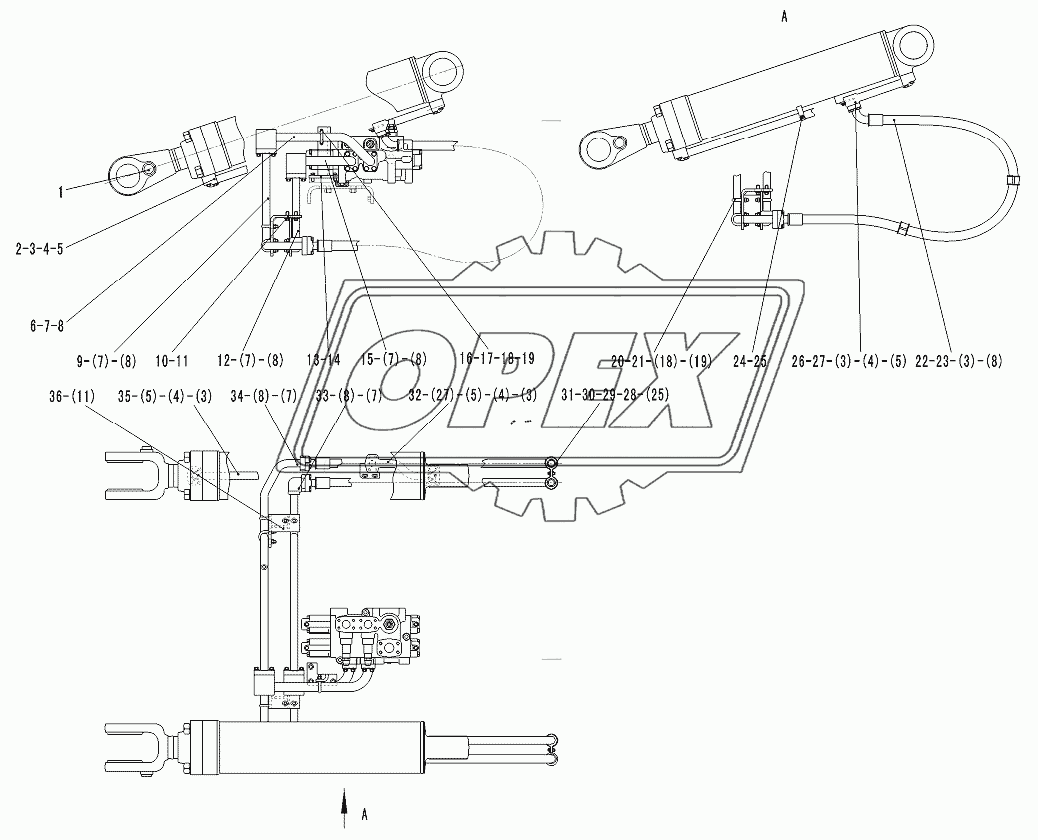 LIFTING CYLINDER ASSEMBLY