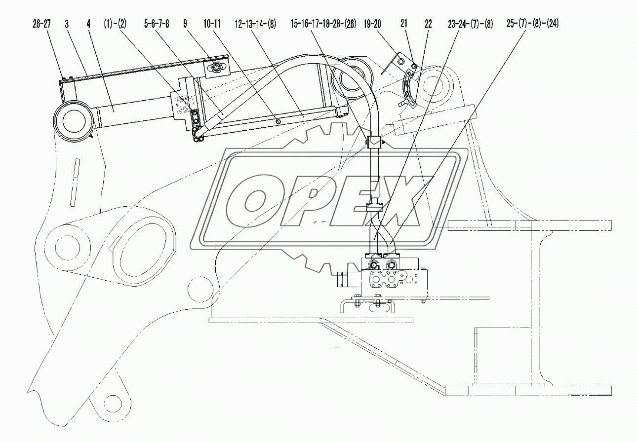 DUMP CYLINDER ASSEMBLY