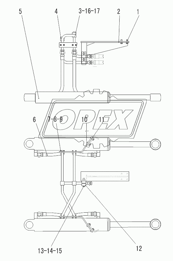 STEERING CYLINDER ASSEMBLY