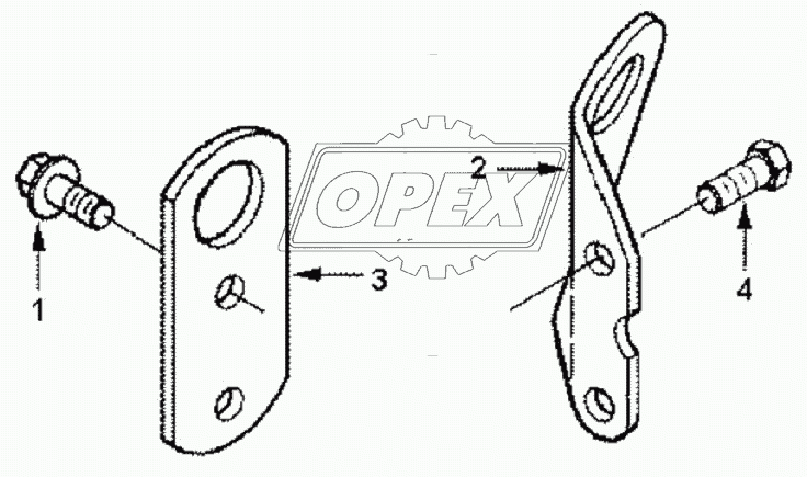 BRACKET, LIFTING LA 9068