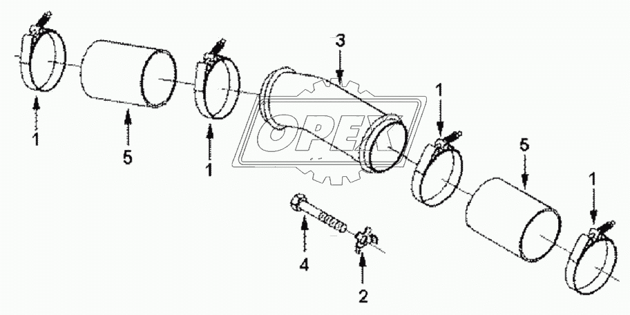 ARRANGEMENT,TURBOCHARGER TB91070