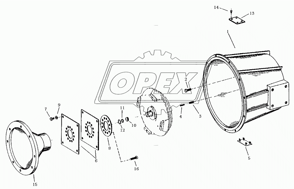 ENGINE CONNECT ASSEMBLY 4644 130