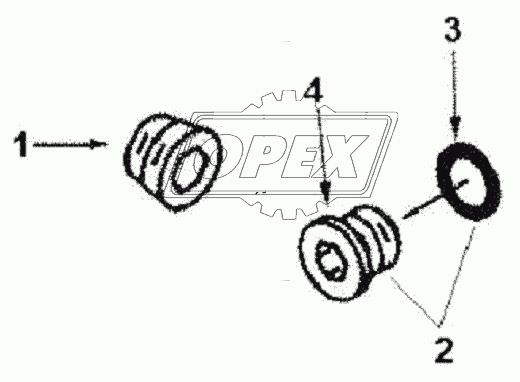 PLUMBING, CYL BLK COOLANT BB9099