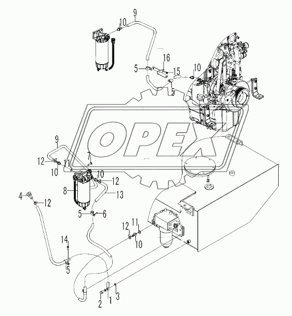 Fuel supply system A13-2901004005