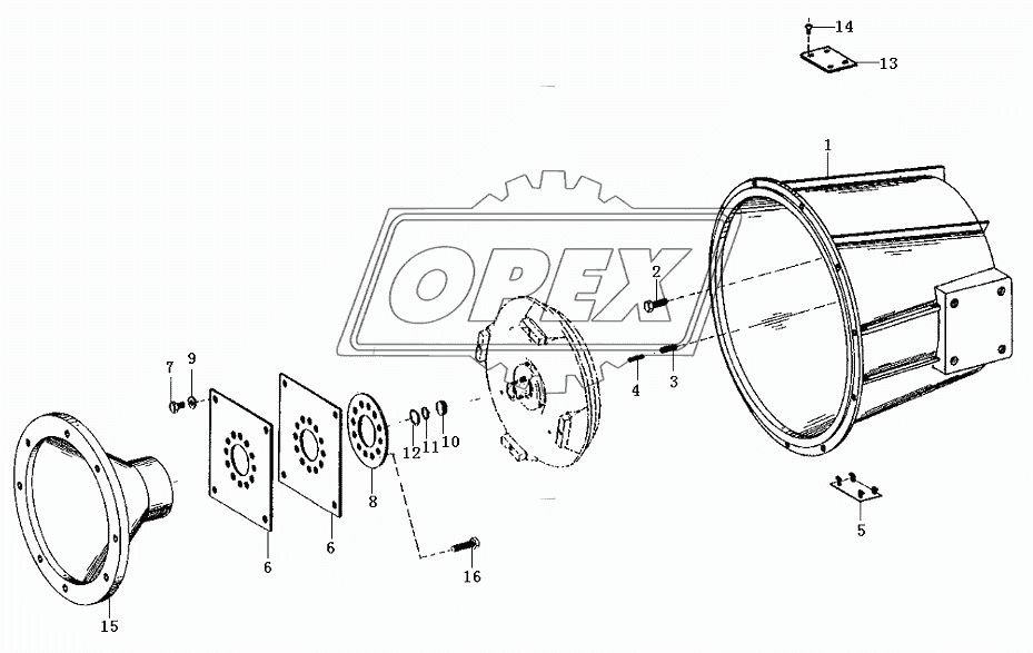 Engine connect assembly C2-4110000042