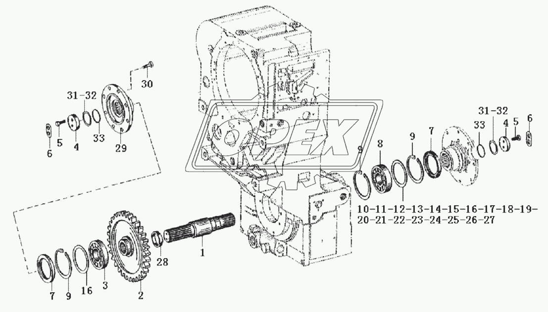 Transmission output section C10-4110000042