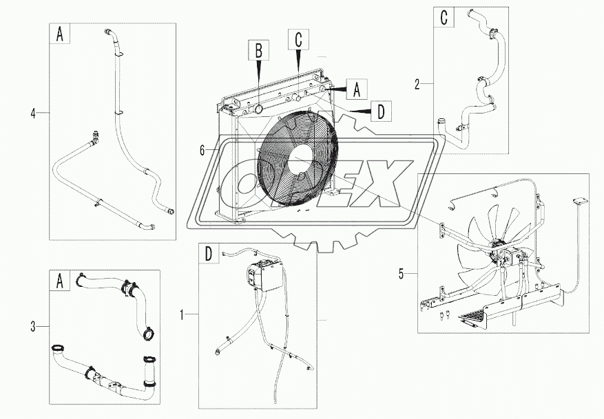 Cooling system A3-2903002255