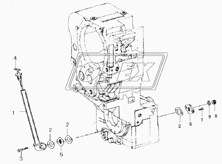 Transmission dipstick C21-4110000042