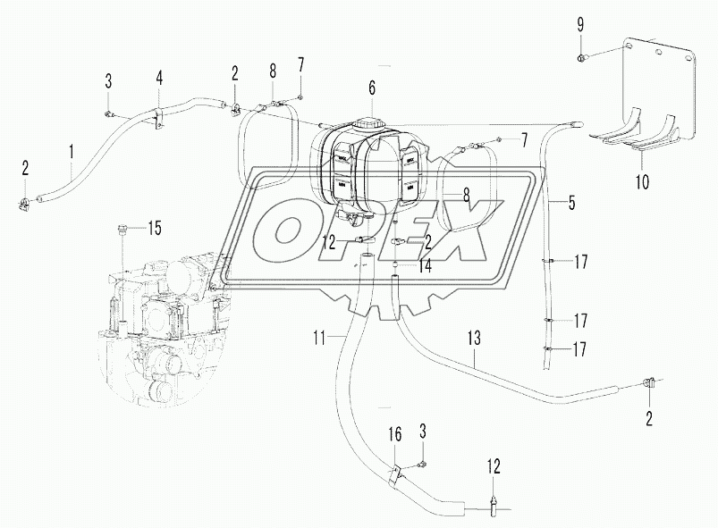 Expansion tank A3-2903002256