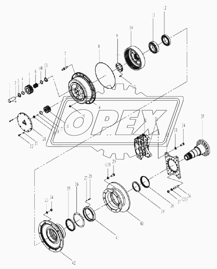 Hub reduction E4-2907001896