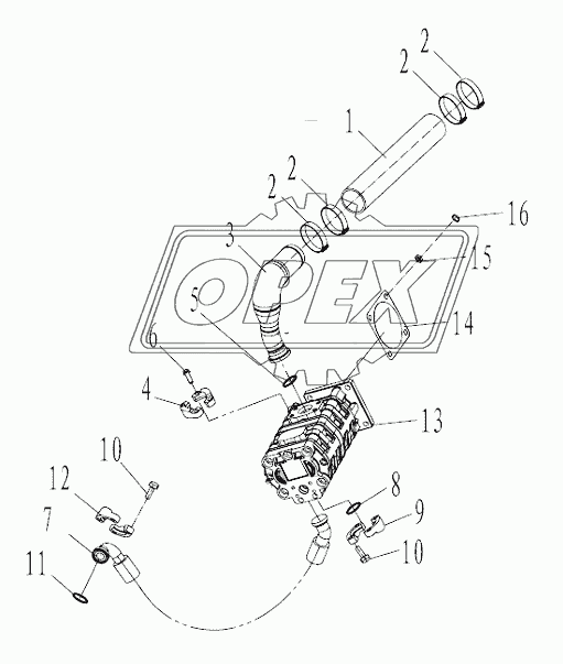 Working pump system F2-2911001065