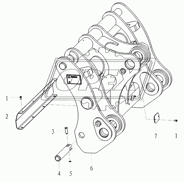 Quickly change bracket G2-2918001170