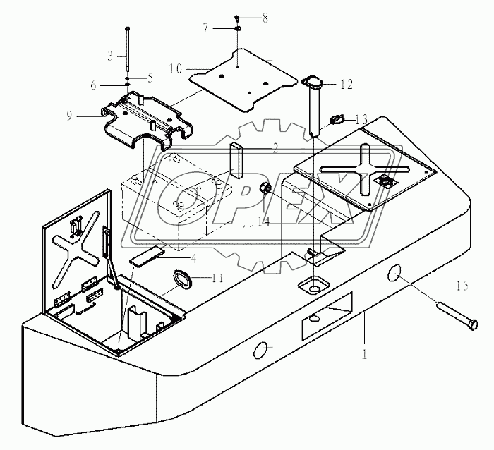 Counter weight K3-2928001040