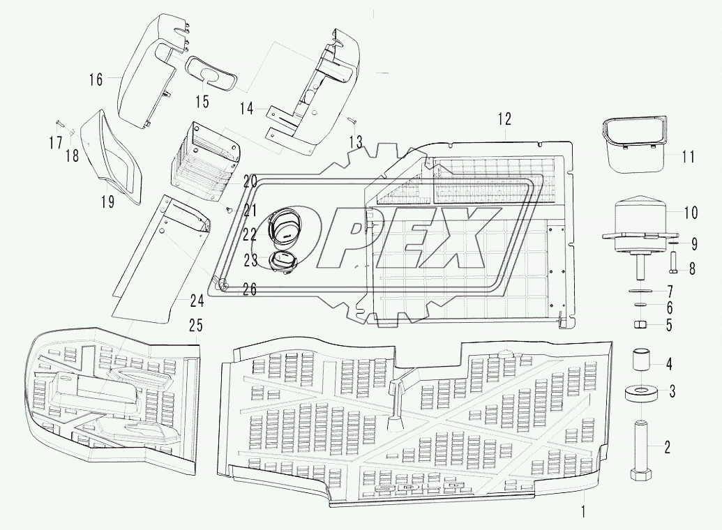 Cab accessory L9-2931001987