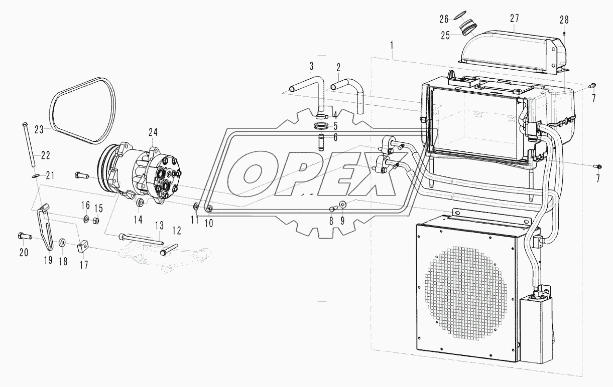 Air condition unit N1-2935001098