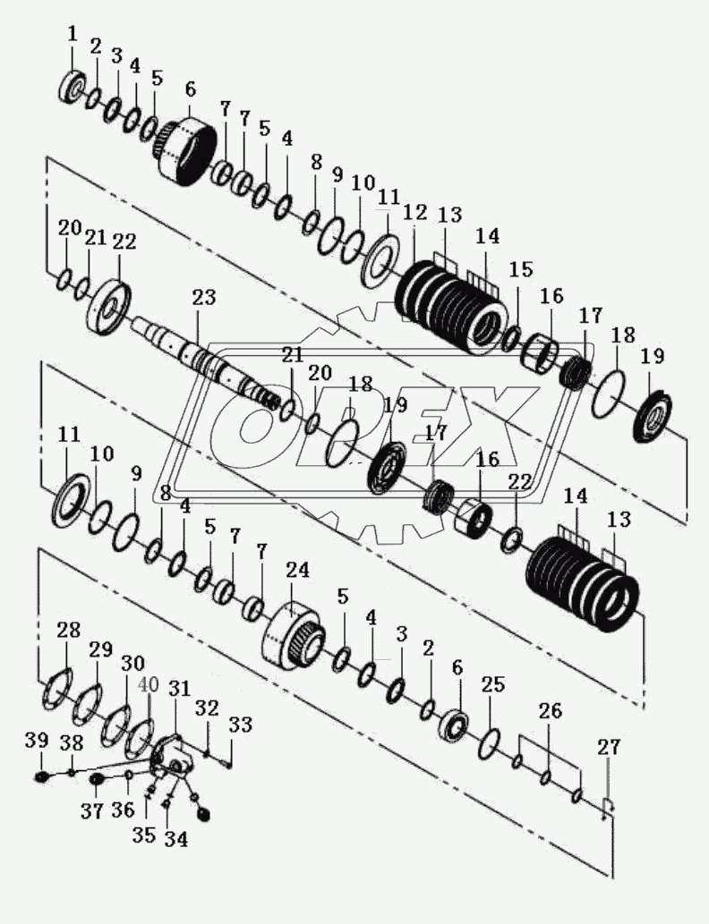 KFR Hydraulic clutch fr