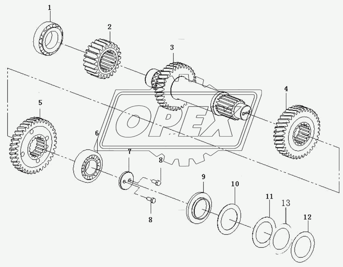 Intermediate shaft assembly