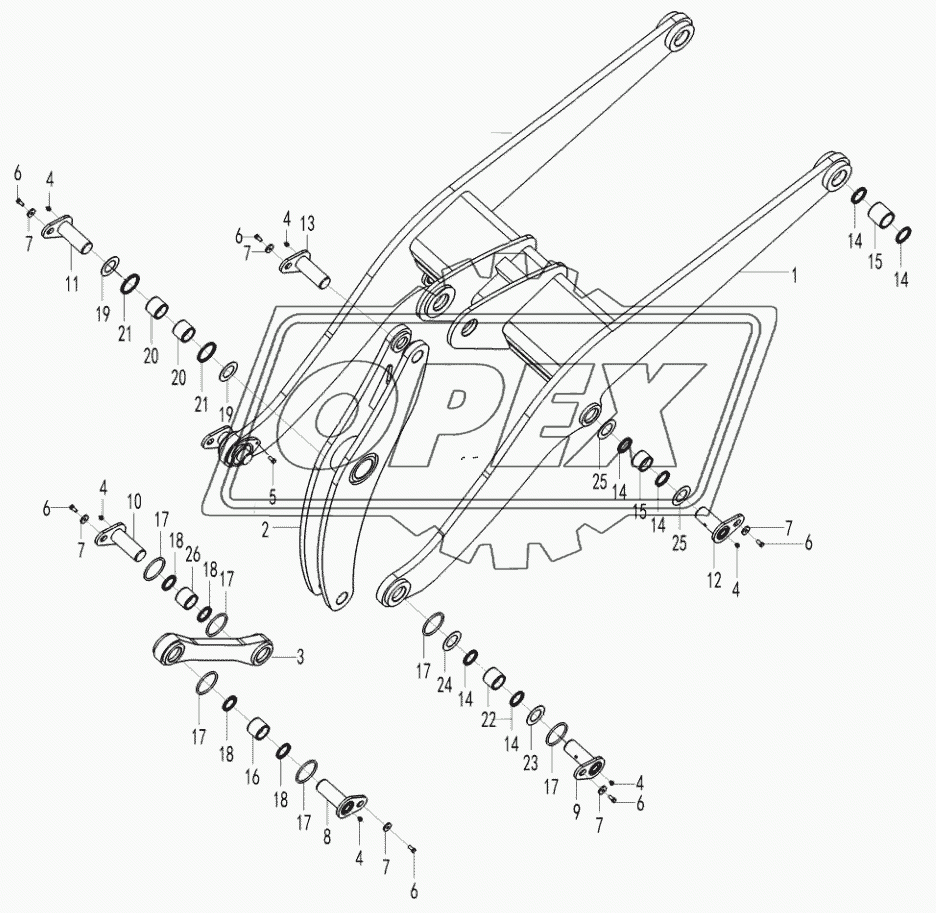 Working equipment accessory