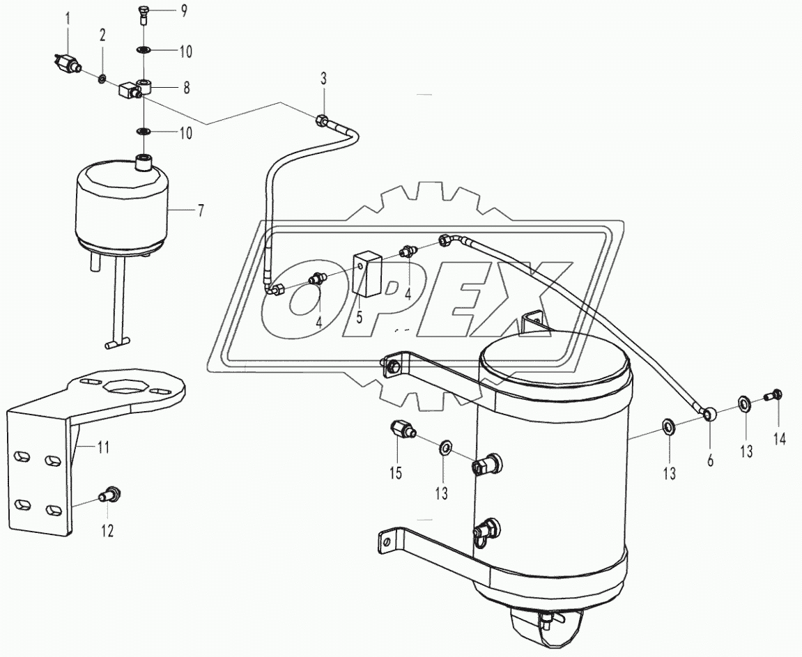 Parking brake assembly