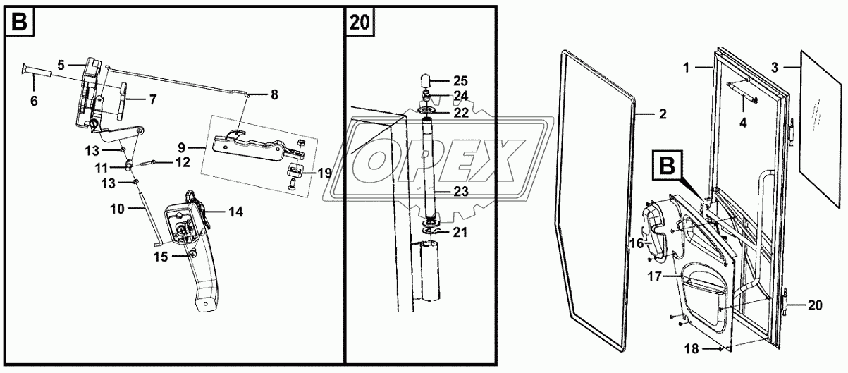 Door assembly