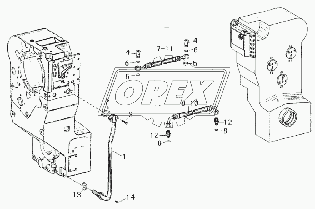 OIL PIPES 644 121