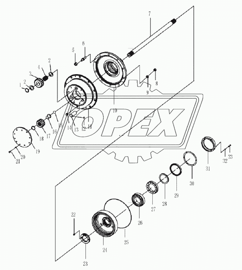 FINAL DRIVE ASSEMBLY