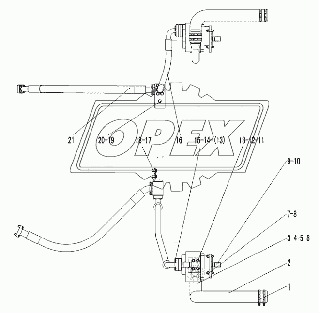 WORKING PUMP ASSEMBLY