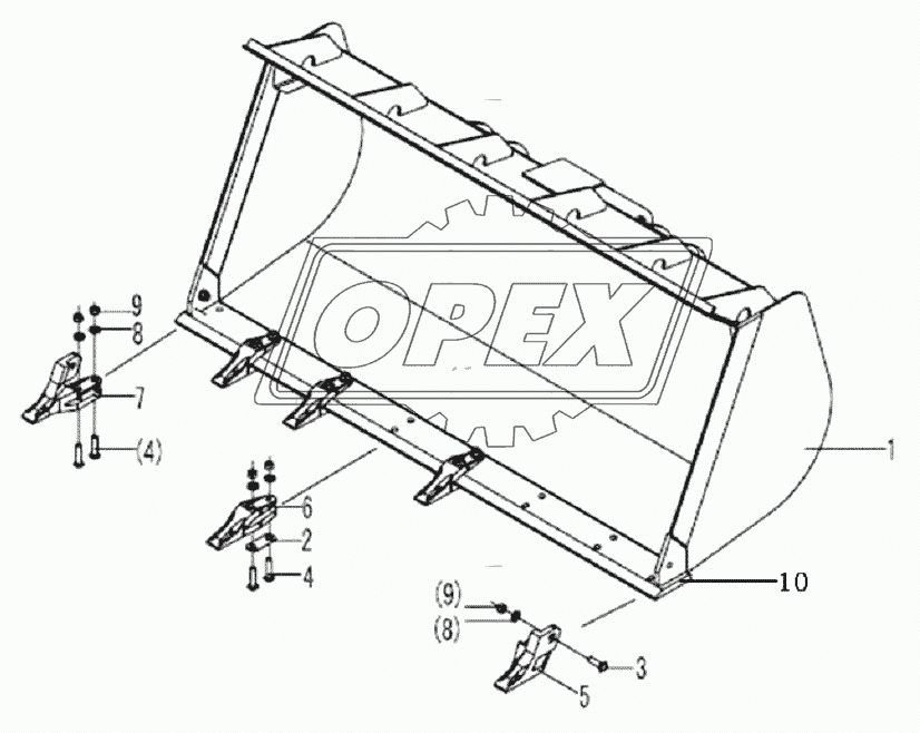 BUCKET ASSEMBLY