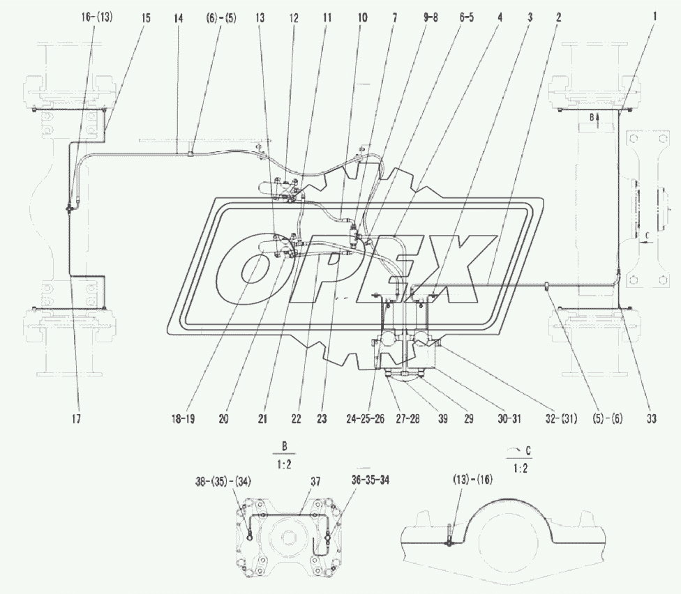 SERVICE BRAKE SYSTEM