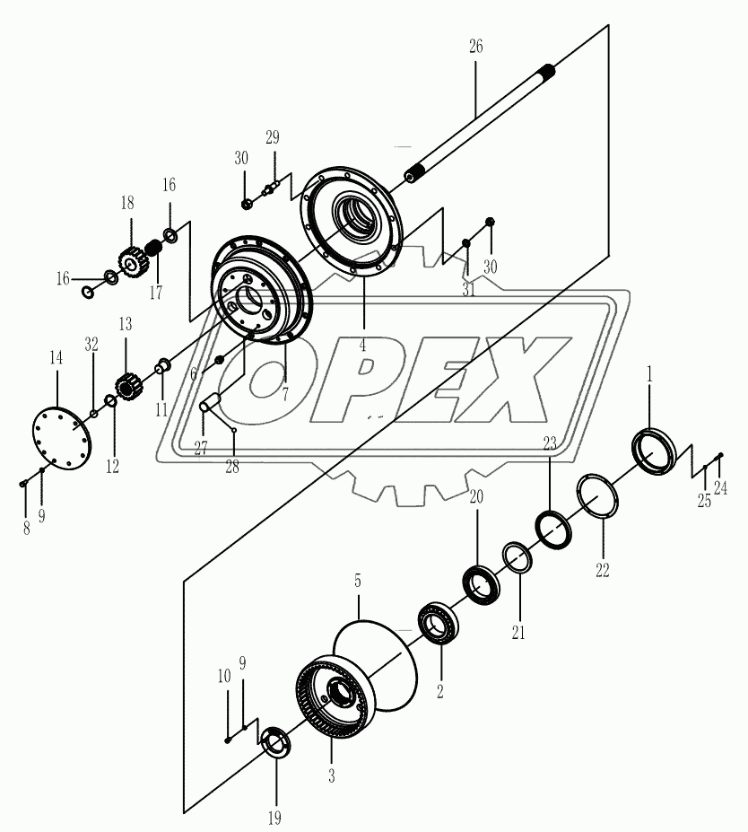 FINAL DRIVE ASSEMBLY