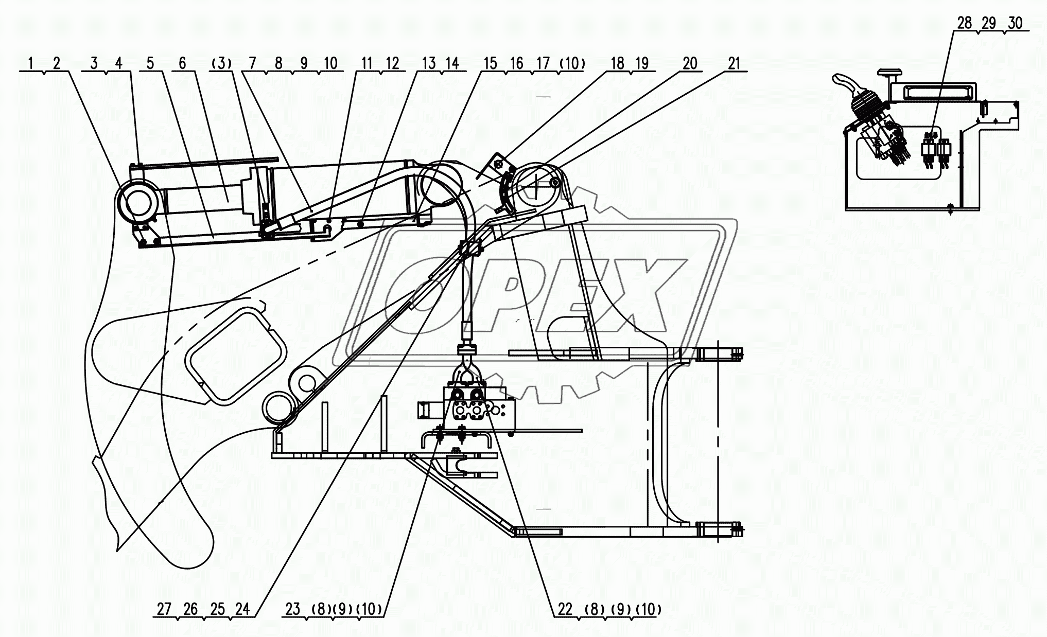 DUMP CYLINDER ASSEMBLY