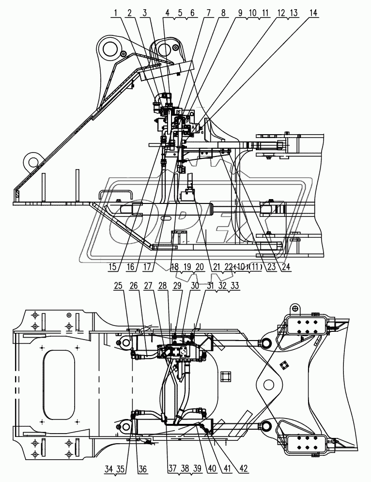 STEERING CYLINDER ASSEMBLY