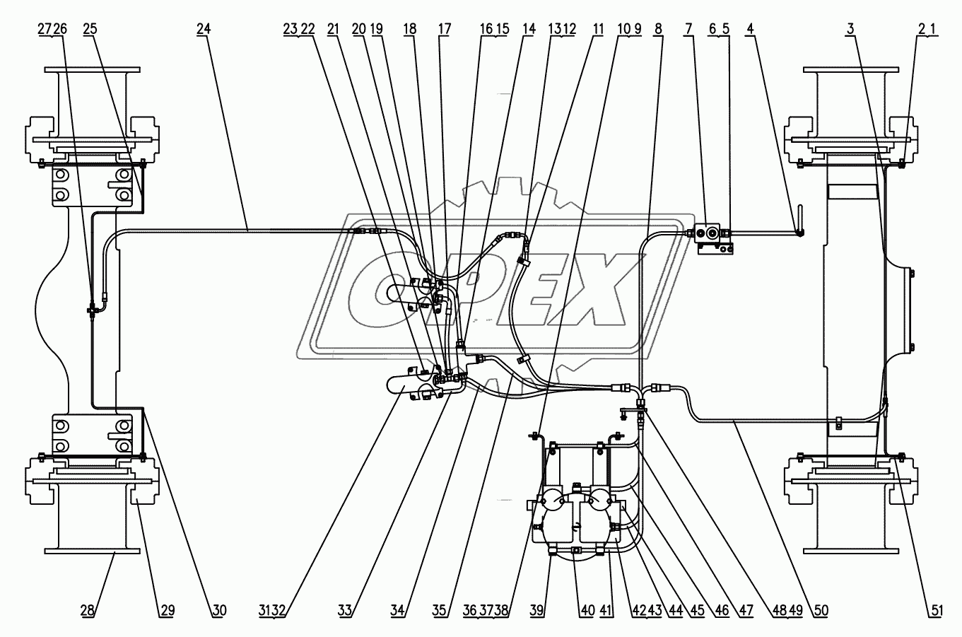 SERVICE BRAKE SYSTEM