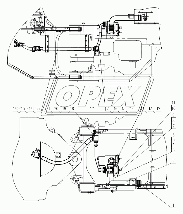 WORKING PUMP ASSEMBLY