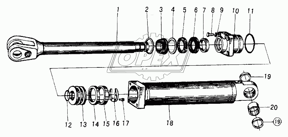 LIFT ARM CYLINDER