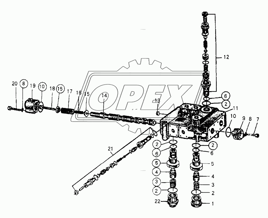 MULTIPLEDIRECTIONAL CONTROL VALVE