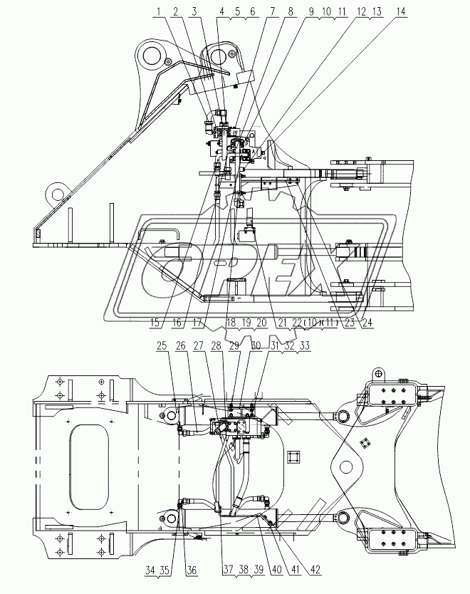 STEERING CYLINDER ASSEMBLY