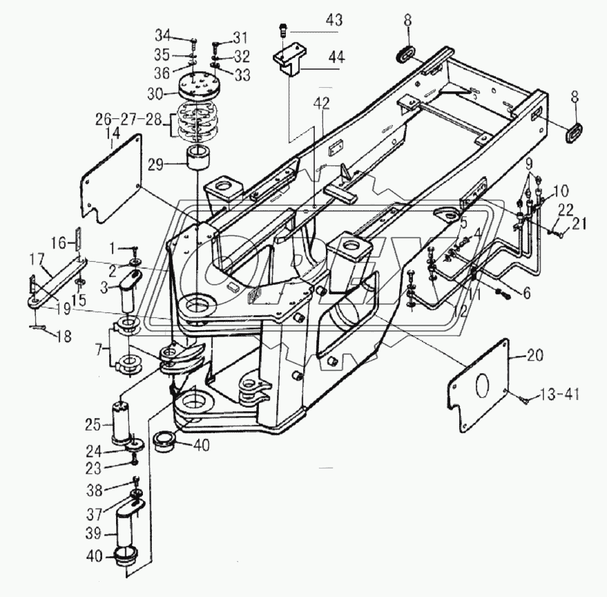 REAR FRAME