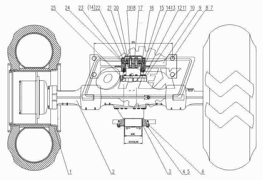 REAR AXLE ASSEMBLY