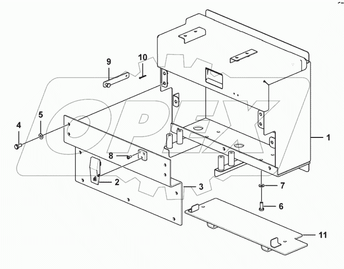  Battery box assembiy